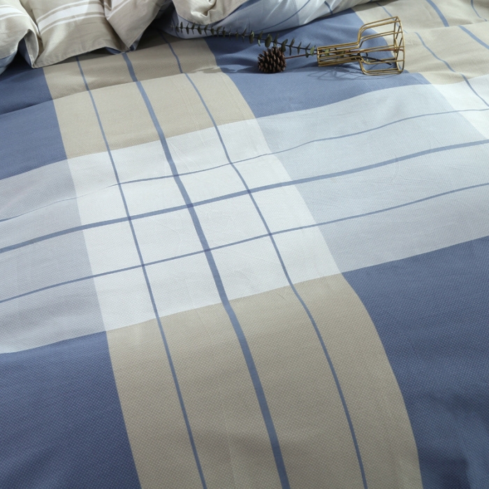 91家纺网 家纺一手货源 找家纺 圣锦 全棉单被套 格兰登宝