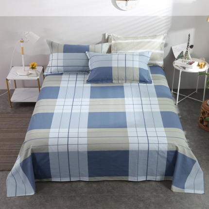 91家纺网 家纺一手货源 找家纺 圣锦 全棉单床单 格兰登宝