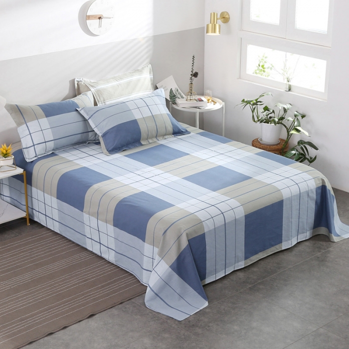 91家纺网 家纺一手货源 找家纺 圣锦 全棉单床单 格兰登宝