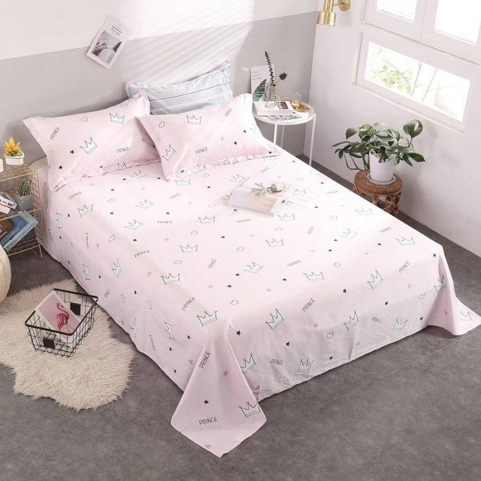 91家纺网 家纺一手货源 找家纺 圣锦 全棉单床单 星巴克