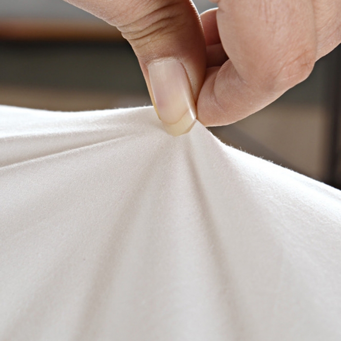 91家纺网 家纺一手货源 找家纺 岚司羽 2021新款面包羽绒枕芯全棉白鹅绒枕（48*74）