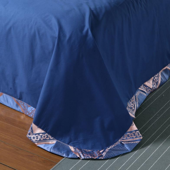 91家纺网 家纺一手货源 找家纺 （总）江南春 2019新款臻彩丝浮雕镂空提花套件