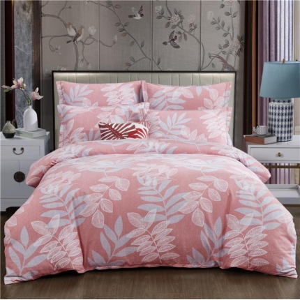 91家纺网 家纺一手货源 找家纺 （总）浩情国际 2019新款秋冬全棉加厚活性生态磨毛四件套