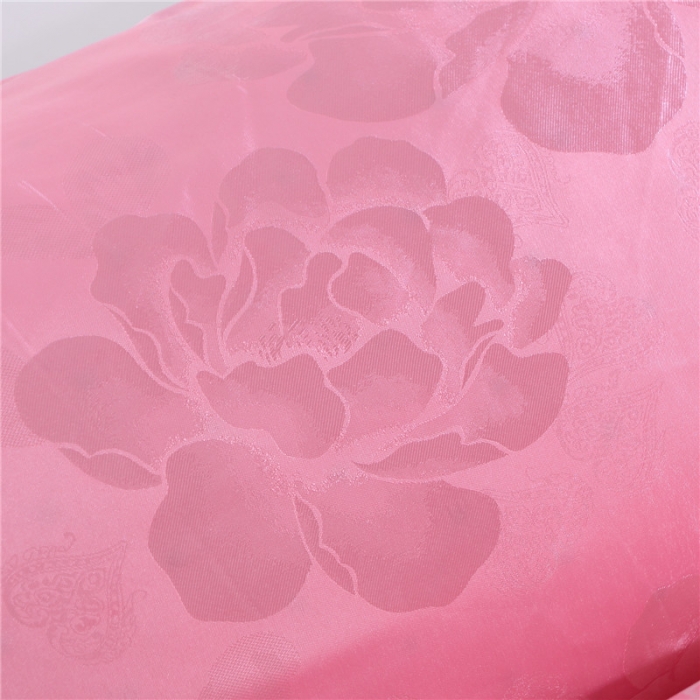 91家纺网 家纺一手货源 找家纺 喜相逢家纺 D25-仿真丝提花双人枕套 东方丽人