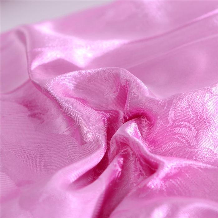 91家纺网 家纺一手货源 找家纺 喜相逢家纺 D25-仿真丝提花双人枕套 锦绣佳人