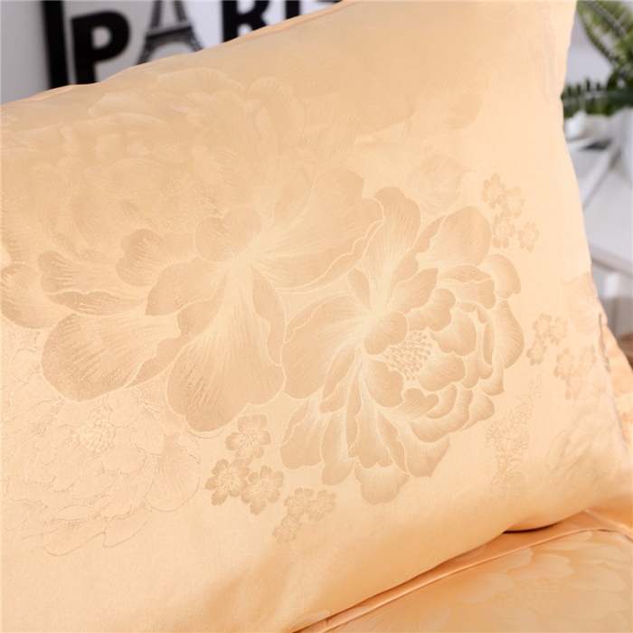 91家纺网 家纺一手货源 找家纺 喜相逢家纺 D25-仿真丝提花双人枕套 欧尔菲特