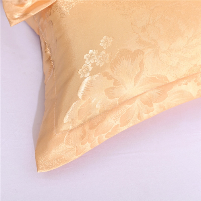 91家纺网 家纺一手货源 找家纺 喜相逢家纺 D25-仿真丝提花双人枕套 欧尔菲特