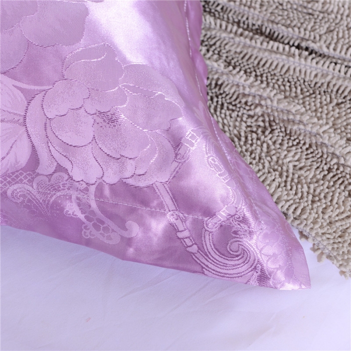 91家纺网 家纺一手货源 找家纺 喜相逢家纺 D25-仿真丝提花双人枕套 塞纳花苑