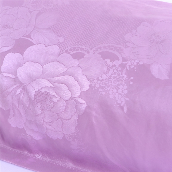 91家纺网 家纺一手货源 找家纺 喜相逢家纺 D25-仿真丝提花双人枕套 塞纳花苑