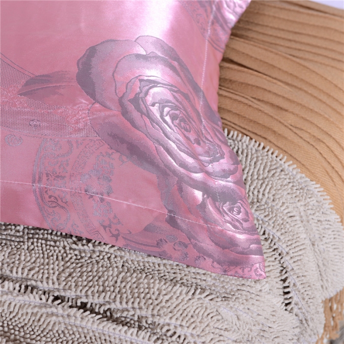 91家纺网 家纺一手货源 找家纺 喜相逢家纺 D25-仿真丝提花双人枕套 格塔里亚