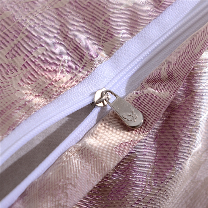 91家纺网 家纺一手货源 找家纺 喜相逢家纺 D25-仿真丝提花双人枕套 克罗蒂娜