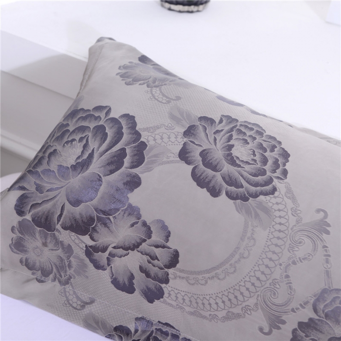 91家纺网 家纺一手货源 找家纺 喜相逢家纺 D25-仿真丝提花双人枕套 瓦尔塞丝