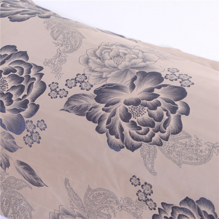 91家纺网 家纺一手货源 找家纺 喜相逢家纺 D25-仿真丝提花双人枕套 雅诺丽娅