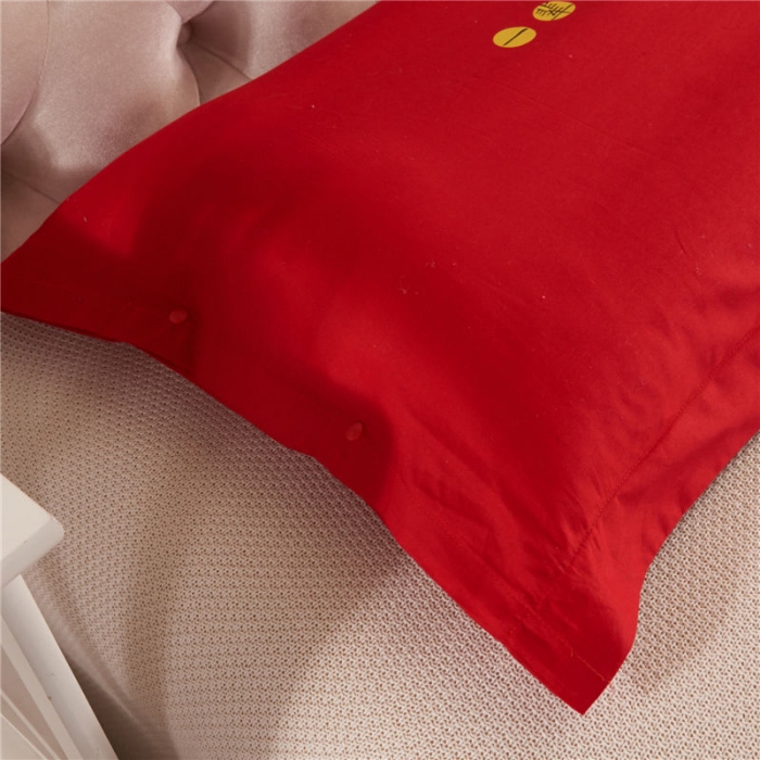 91家纺网 家纺一手货源 找家纺 （总） 喜相逢 13372定位花型枕套婚庆系列 爱你一辈子