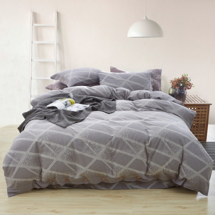 91家纺网 家纺一手货源 找家纺 （总）桂雅居 新60S贡缎长绒棉水洗提花四件套