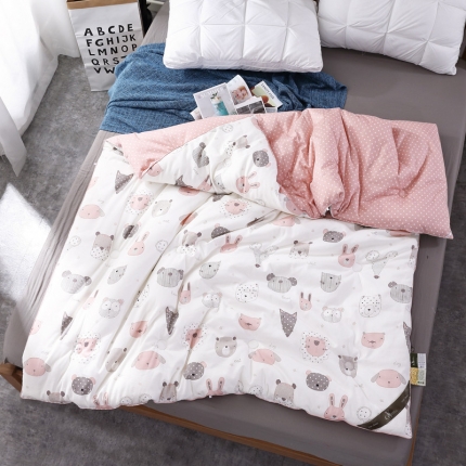 91家纺网 家纺一手货源 找家纺 桂雅居家纺 铂金大豆儿童冬被（送包装） 玉色