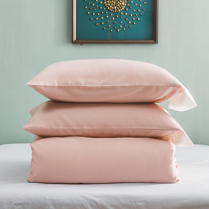 91家纺网 家纺一手货源 找家纺 狠狠爱 60支长绒棉绣花摩登系列套件 豆沙玉