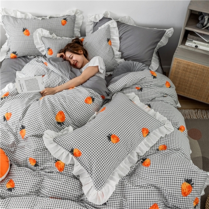 91家纺网 家纺一手货源 找家纺 （总）静家居 2019韩式公主风四件套床单款