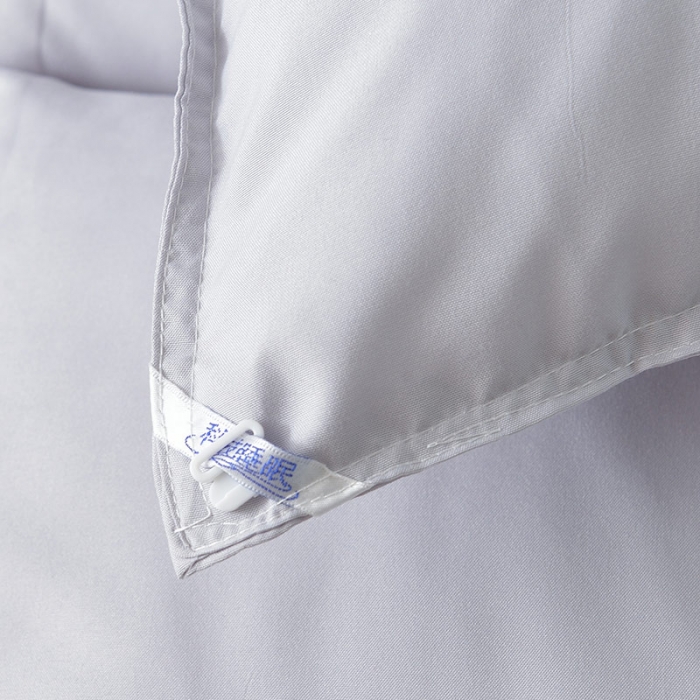 91家纺网 家纺一手货源 找家纺 德芙纯色羽丝被酒店被子被芯冬被春秋被全尺寸多规格 灰色