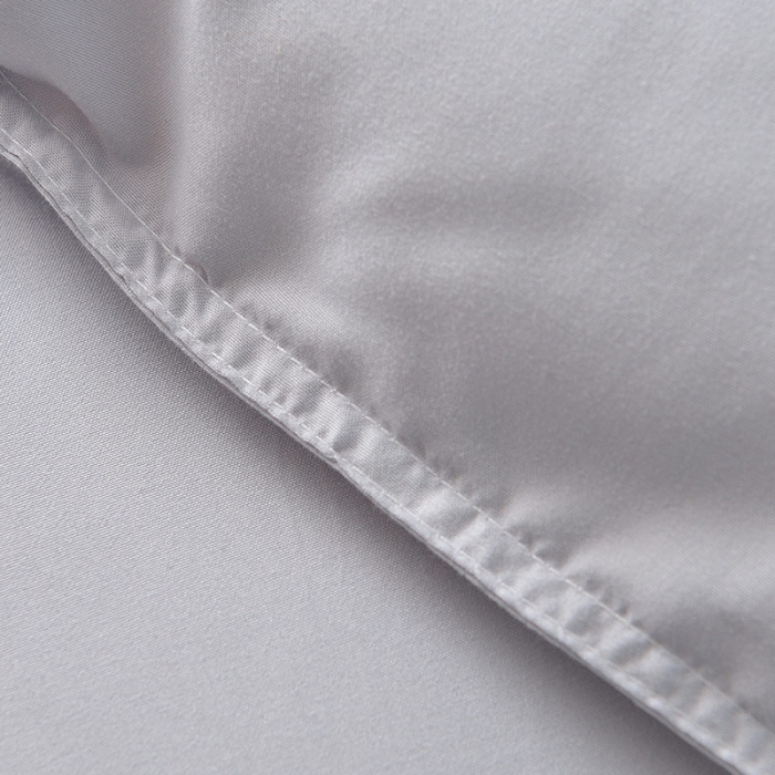 91家纺网 家纺一手货源 找家纺 德芙纯色羽丝被酒店被子被芯冬被春秋被全尺寸多规格 灰色