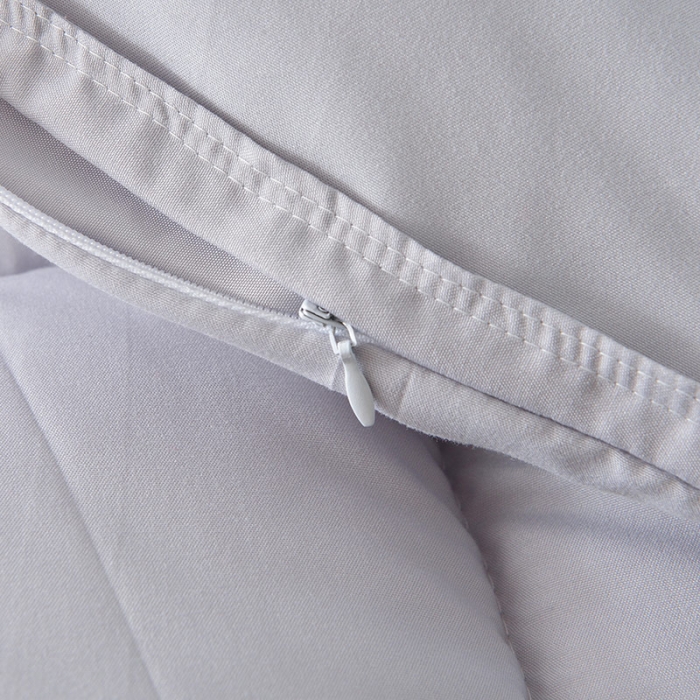 91家纺网 家纺一手货源 找家纺 德芙纯色羽丝被酒店被子被芯冬被春秋被全尺寸多规格 灰色