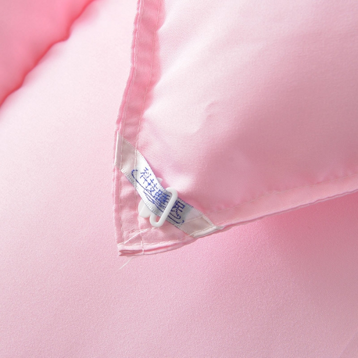 91家纺网 家纺一手货源 找家纺 德芙纯色羽丝被酒店被子被芯冬被春秋被全尺寸多规格粉色