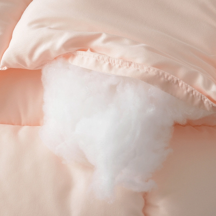 91家纺网 家纺一手货源 找家纺 德芙纯色羽丝被酒店被子被芯冬被春秋被全尺寸多规格 玉色