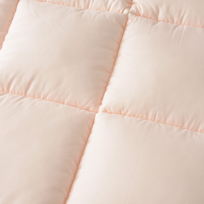 91家纺网 家纺一手货源 找家纺 德芙纯色羽丝被酒店被子被芯冬被春秋被全尺寸多规格 玉色