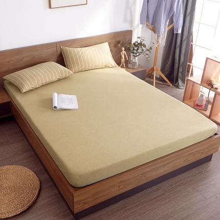 91家纺网 家纺一手货源 找家纺 （总）卡伦家纺 针织棉天竺棉休闲系列单品床笠