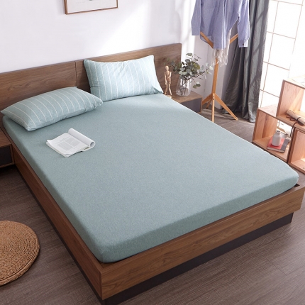 91家纺网 家纺一手货源 找家纺 （总）卡伦家纺 针织棉天竺棉休闲系列单品床笠