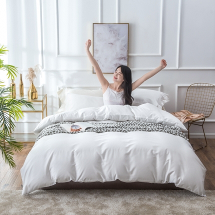 91家纺网 家纺一手货源 找家纺 （总）馨蕊家居 60长绒棉纯色款浅色系