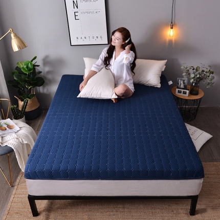 91家纺网 家纺一手货源 找家纺 （总）欣罗兰 2022新款单边大床针织床垫