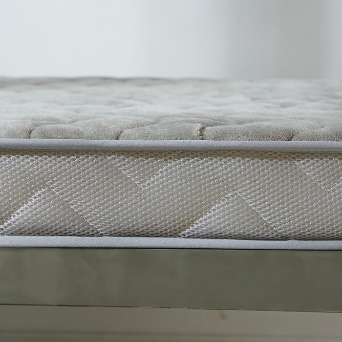 91家纺网 家纺一手货源 找家纺 欣罗兰 2022新款法莱绒床垫6cm 法莱绒灰色