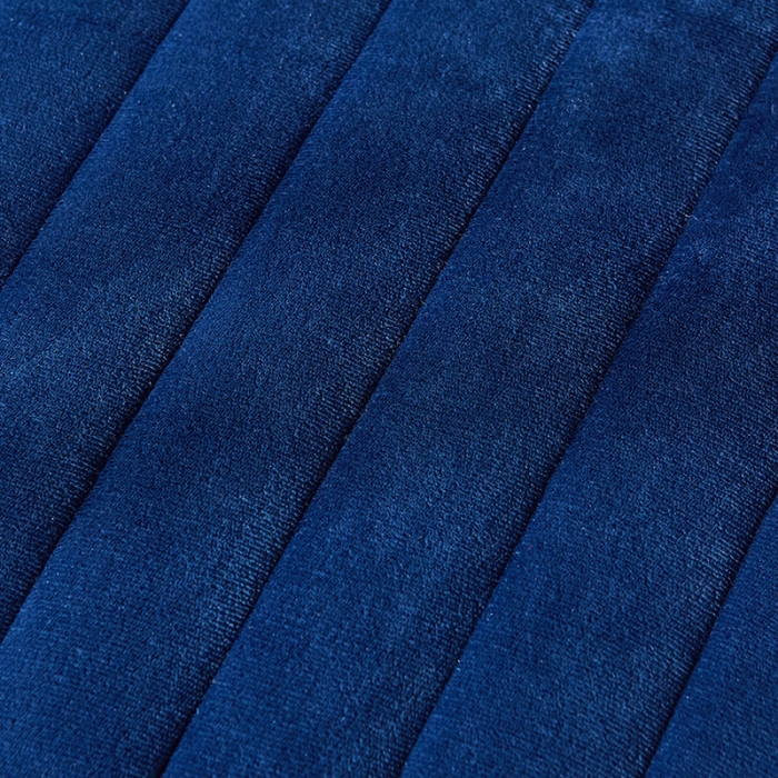 91家纺网 家纺一手货源 找家纺 欣罗兰 2022新款法莱绒床垫6cm 法莱绒蓝色