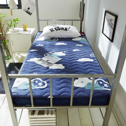 欣罗兰 2022新款法莱绒床垫6cm 云朵
