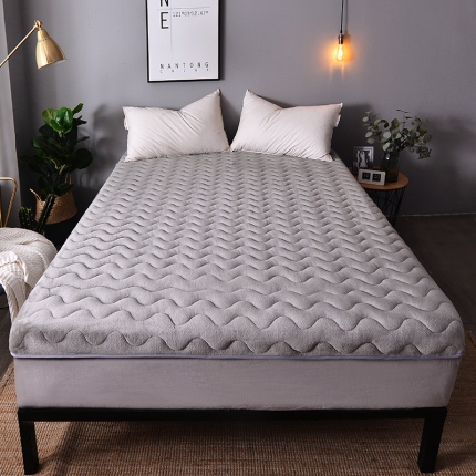 91家纺网 家纺一手货源 找家纺 （总）欣罗兰 2022新款单边大床法莱绒床垫