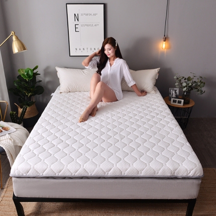 欣罗兰 2022新款单边大床针织床垫 珍珠白