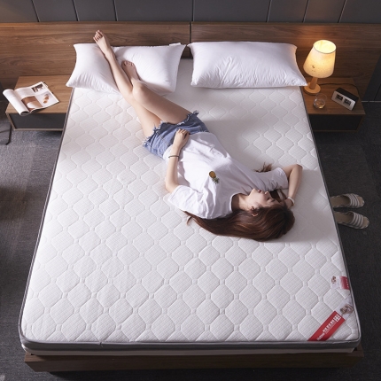 欣罗兰垫业 2022新款立体针织大床垫 针织白