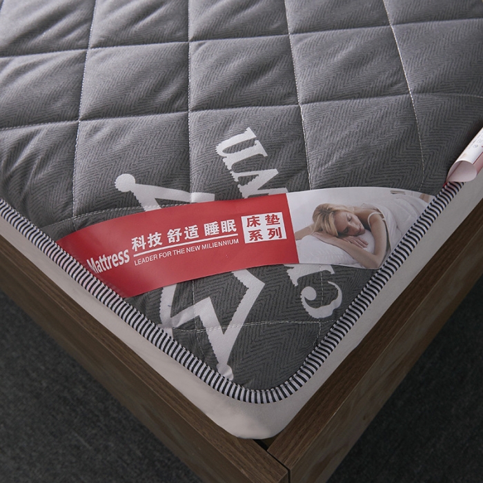 91家纺网 家纺一手货源 找家纺 欣罗兰垫业 2022新款单边磨毛大床垫 皇冠（厚度6cm）