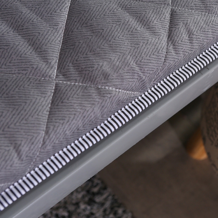 91家纺网 家纺一手货源 找家纺 欣罗兰垫业 2022新款单边磨毛小床垫 皇冠（厚度6cm）