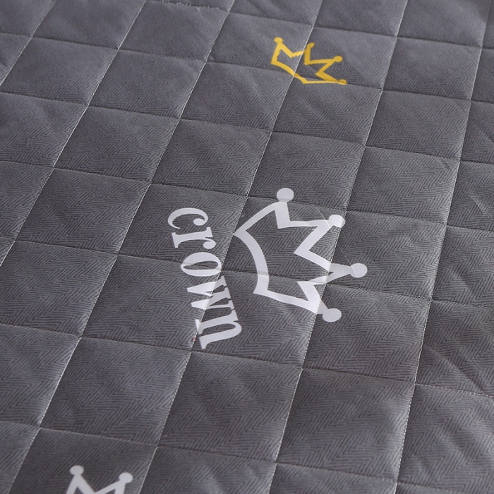 91家纺网 家纺一手货源 找家纺 欣罗兰垫业 2022新款单边磨毛小床垫 皇冠（厚度6cm）