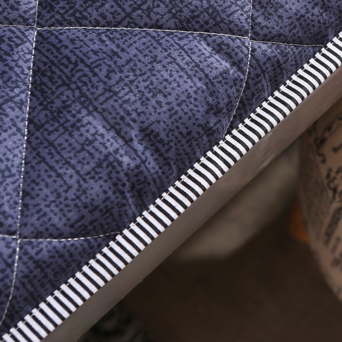 91家纺网 家纺一手货源 找家纺 欣罗兰垫业 2022新款单边磨毛小床垫 小蓝鲸（厚度6cm）