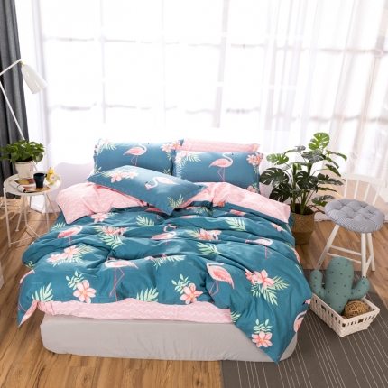 一米阳光 2019新款13070新款套件傲娇小公主青色波浪款