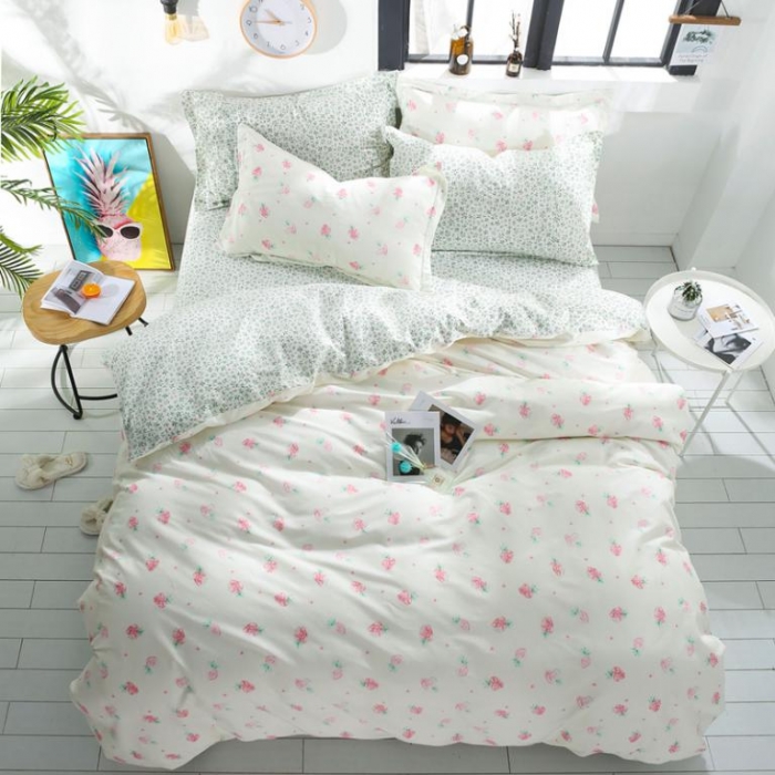 91家纺网 家纺一手货源 找家纺 一米阳光 2019新款13070新款套件 草莓