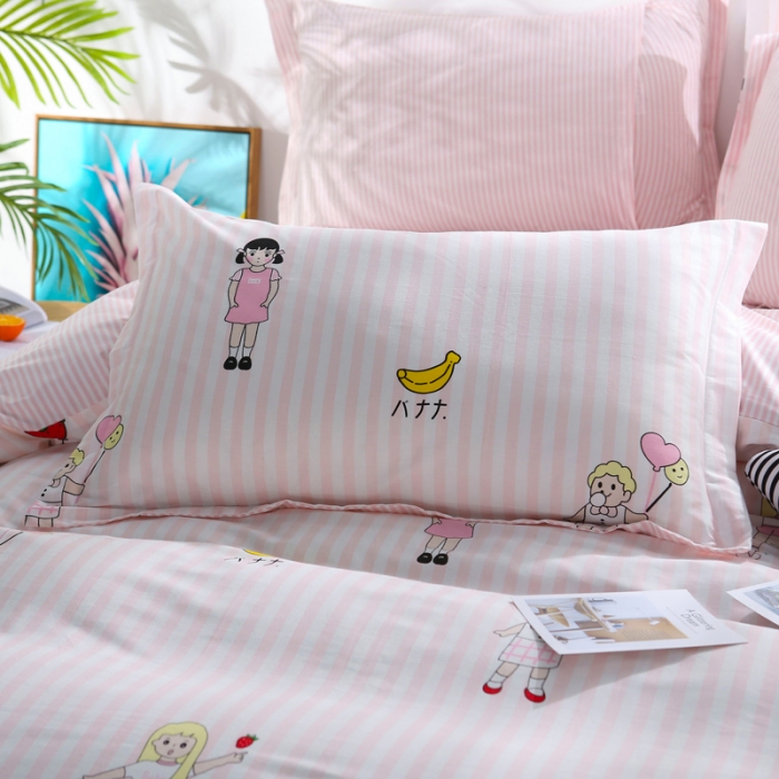 91家纺网 家纺一手货源 找家纺 一米阳光 2019新款13070新款套件 草莓姑娘