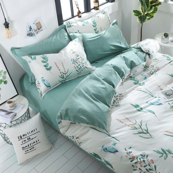 91家纺网 家纺一手货源 找家纺 一米阳光 2019新款13070新款套件 春色嫣然