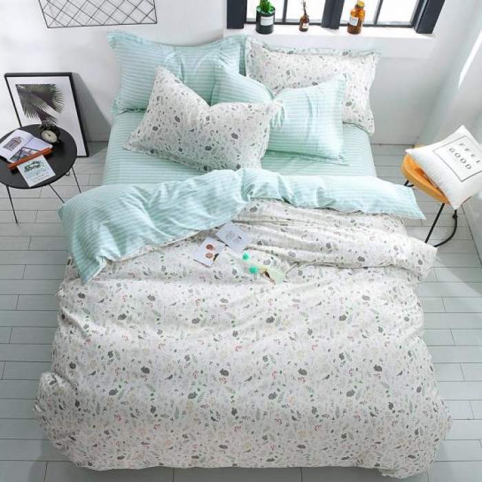 91家纺网 家纺一手货源 找家纺 一米阳光 2019新款13070新款套件 春晓