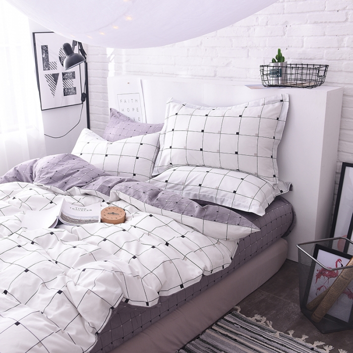 91家纺网 家纺一手货源 找家纺 一米阳光 2019新款13070新款套件 都市时尚