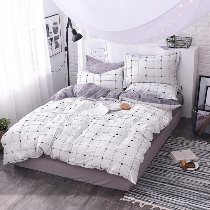 91家纺网 家纺一手货源 找家纺 一米阳光 2019新款13070新款套件 都市时尚