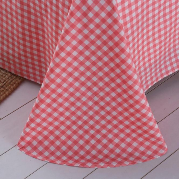 91家纺网 家纺一手货源 找家纺 一米阳光 2019新款13070新款套件 豆粉格